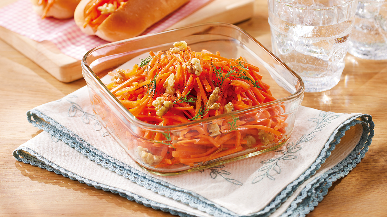 彩り鮮やかキャロットラペ