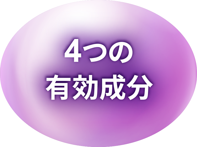 4つの有効成分