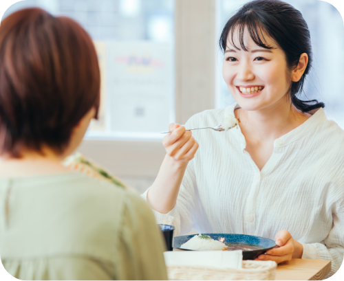 好きな食事を楽しみたい方