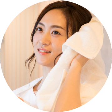 お風呂あがり・暑い時の水分補給に