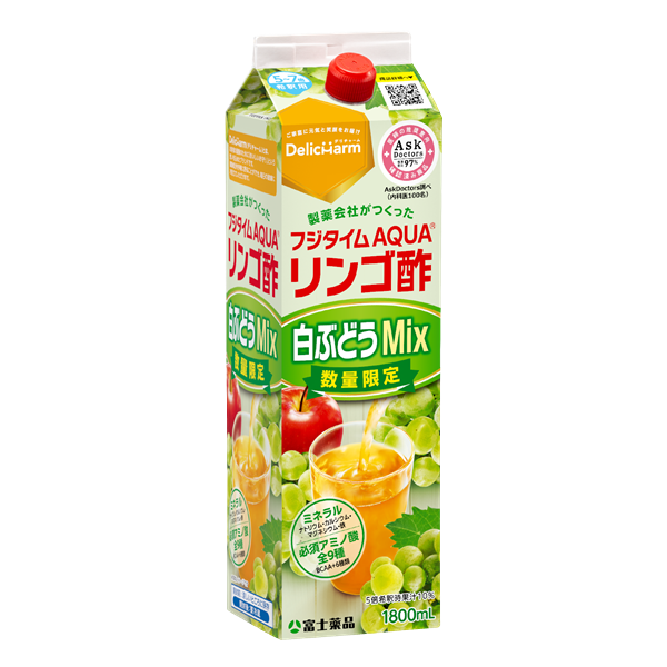 フジタイムAQUA白ぶどうMix 1個(本体のみ)