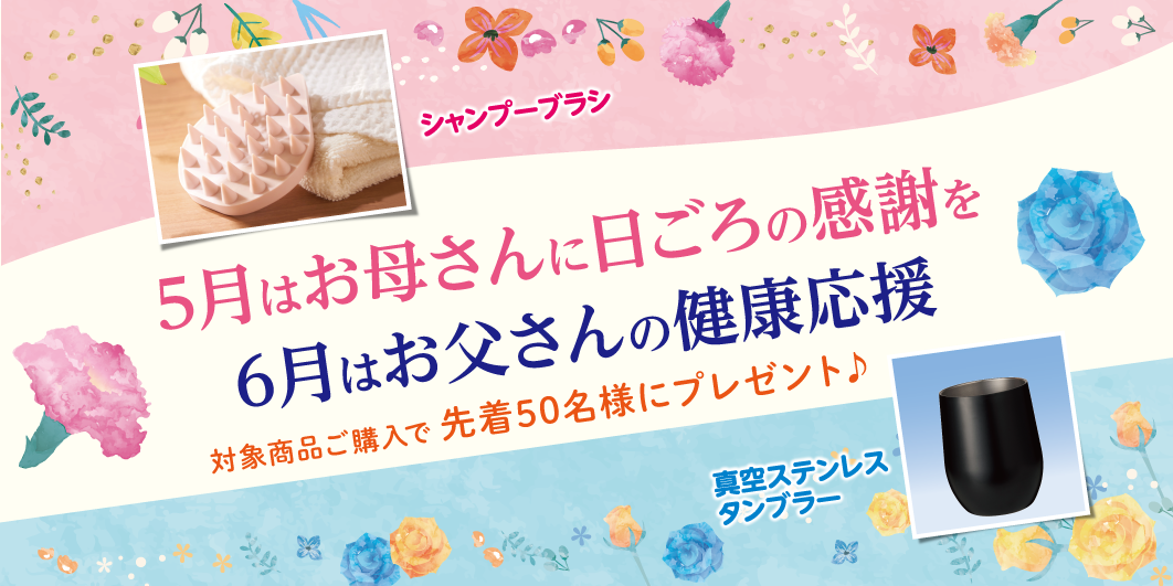 5月6月のプレゼントキャンペーン