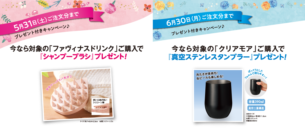 5月6月のプレゼントキャンペーン